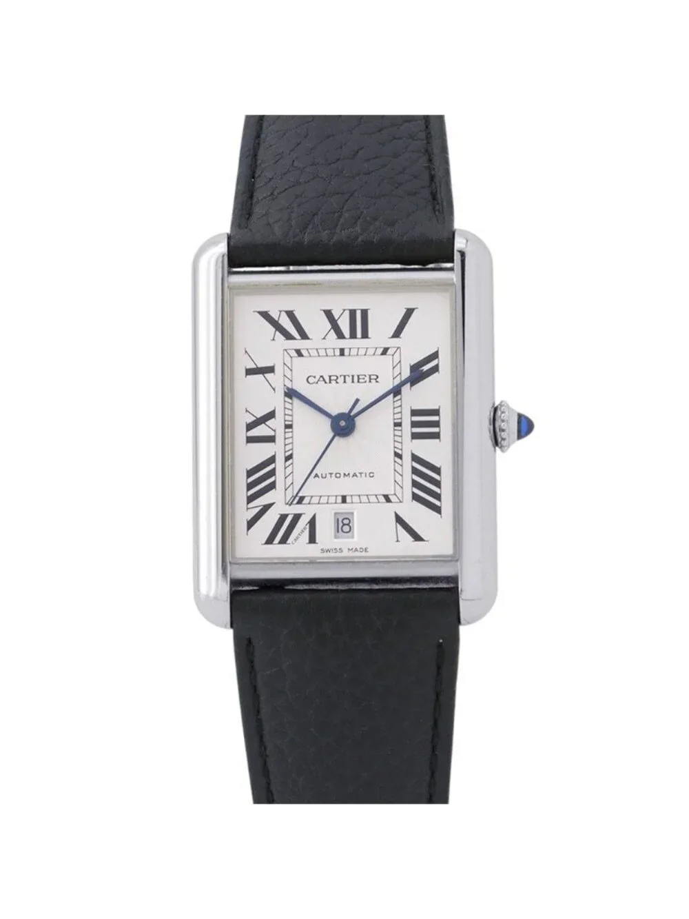 Cartier Tank Must Watch XL Silver Dial